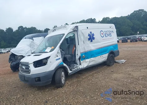 2018 Ford Transit-250 z USA, uszkodzony, nr VIN 1FDYR2CM7JKB33276